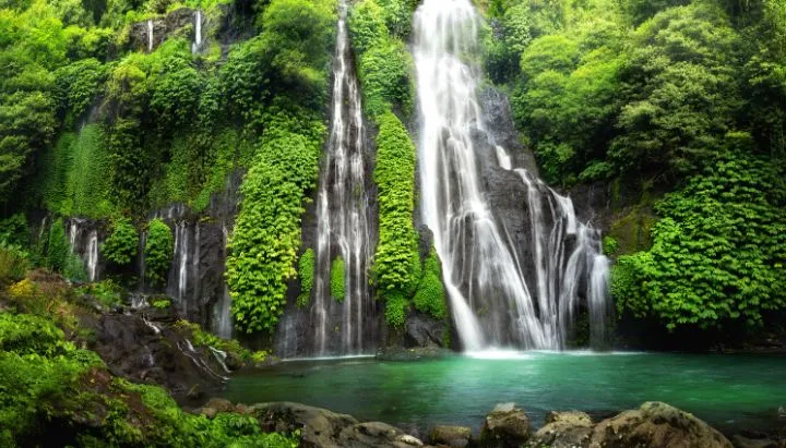 Wasserfall in Bali