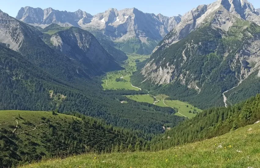 Blick auf das Karwendel