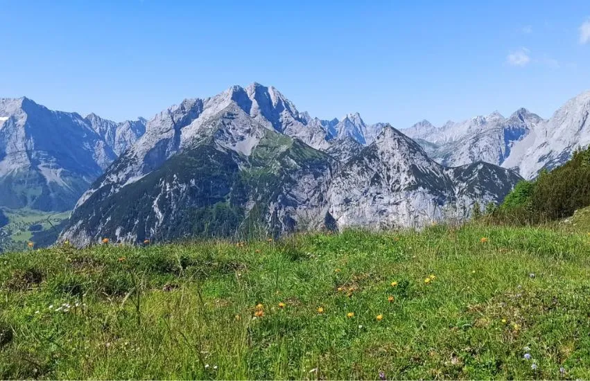 Blick auf das Karwendel