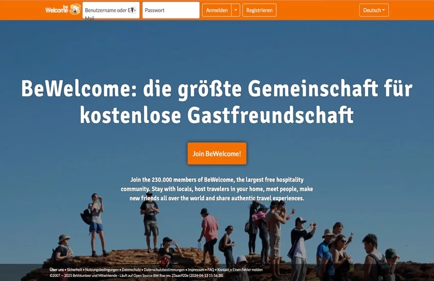 BeWelcome App