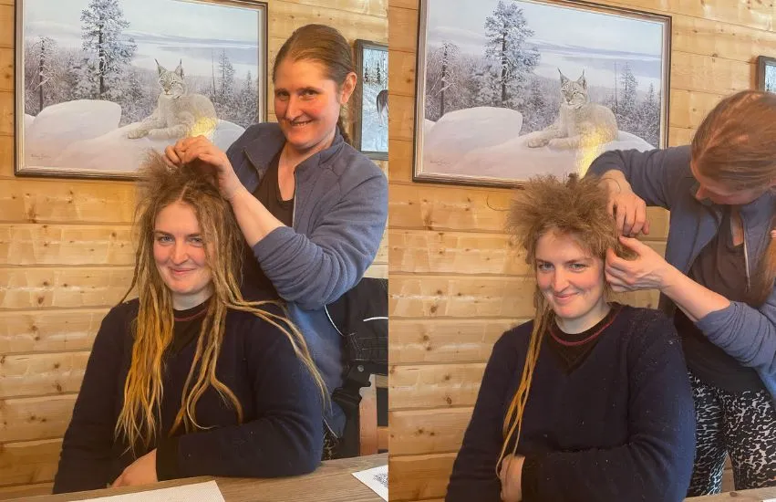 Haare schneiden in Schweden